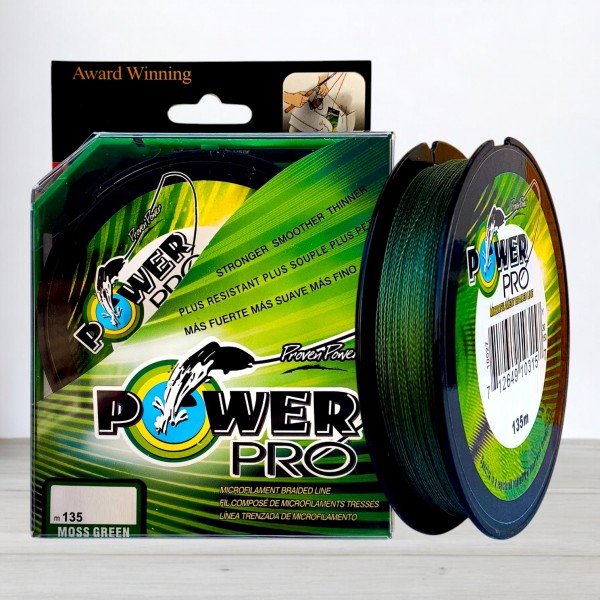 Шнур плетеный Power Pro, 125м, диаметр 0,50мм
